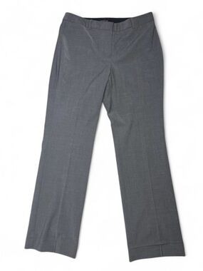 Talbots Gray Signature Career Dress Pant Wool Blend Stretch Trouser Office Siren